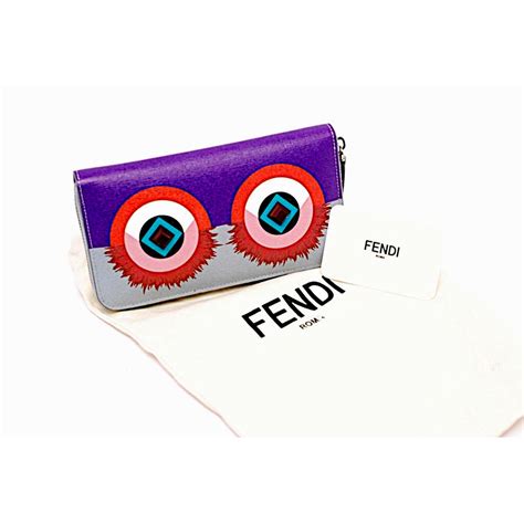 fendi monster zip pouch|Women's Luxury Clutches & Designer Pouches .